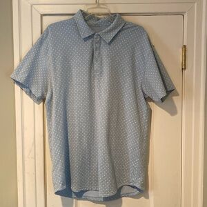 BYLT dotted polo